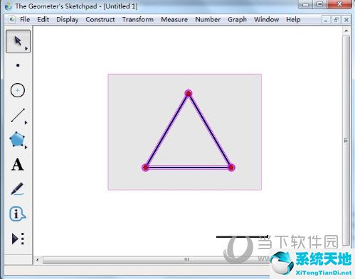 几何画板如何制作正三角形(几何画板怎么绘制三角形)
