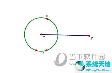 几何画板如何过圆外一点画圆切线 绘制方法介绍