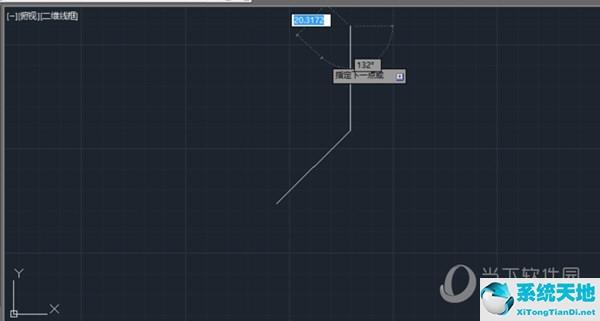 AutoCAD2021怎么输入相对极坐标 极坐标输入教程