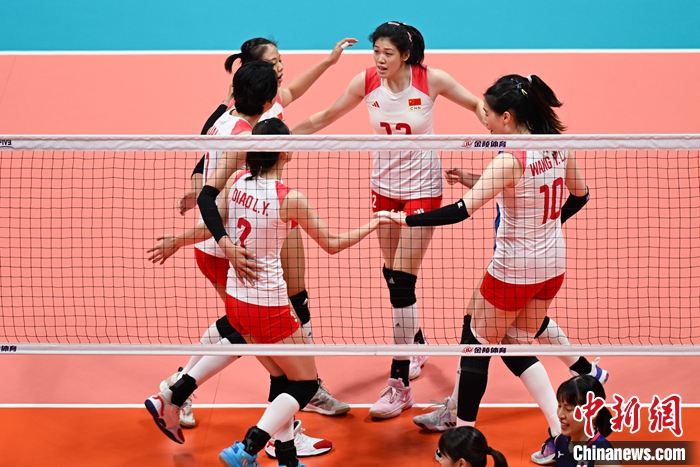 零封日本队，中国女排九夺亚运会冠军