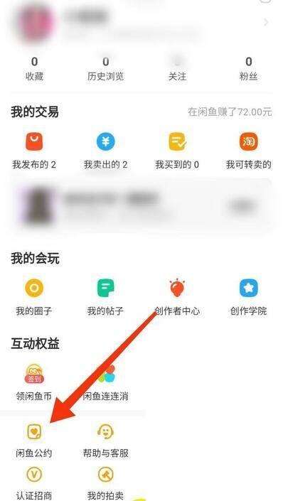 闲鱼公约如何查看订单信息